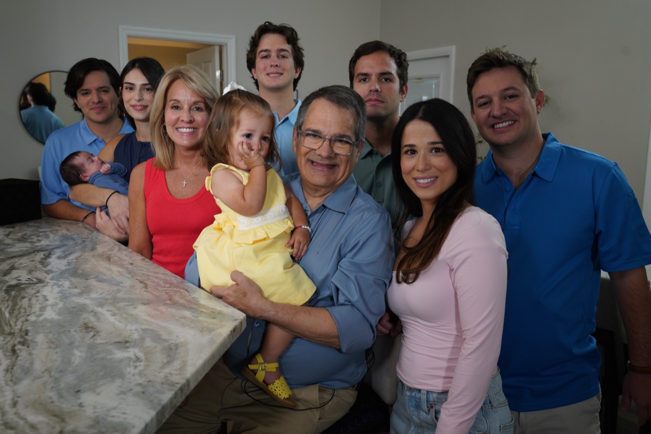 Gus Bilirakis with his family